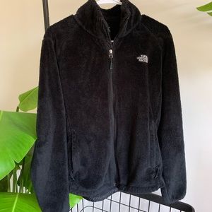 NORTH FACE Fuzzy black fleece